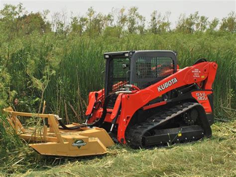 brush hog for skid steer rental|skid steer with brush cutter rental near me.